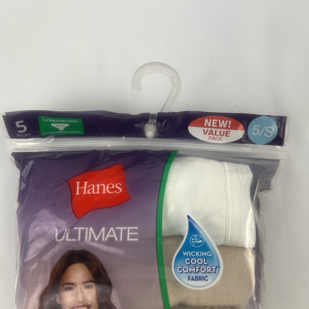 Hanes Bikini Panties (5-pack), 5/small - Picture 3 of 3